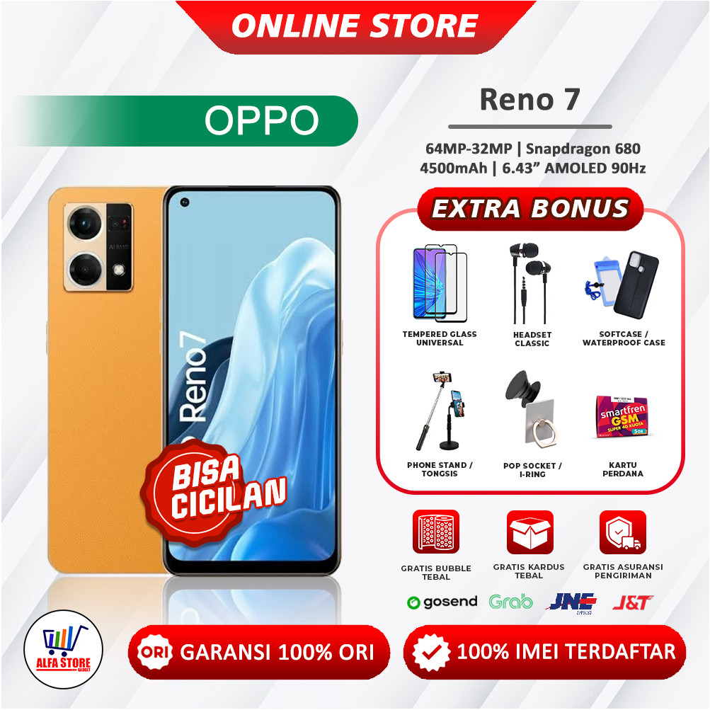[SALE] OPPO RENO 7 5G oppo reno 7Z 5G oppo reno 7 4G RAM 8/256GB GARANSI RESMI