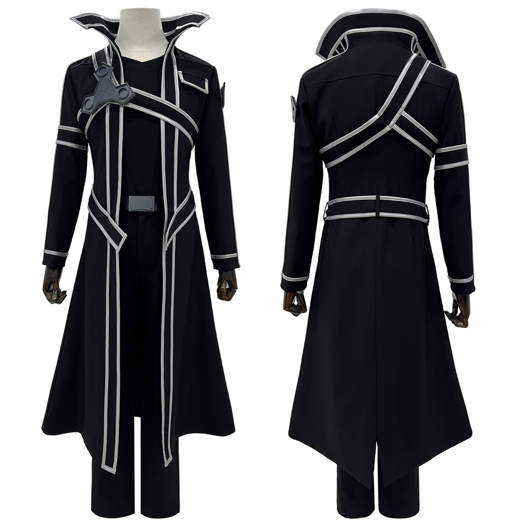 HOLOUN Sword Art Online SAO Anime Kirigaya Kazuto Kirito Cosplay Costume Cos Convention Gift Unisex 