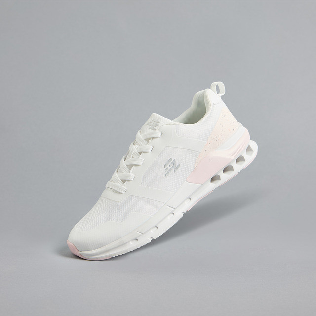 Max Fashions Sandal Wanita Panelled Lace-Up Sports Shoes