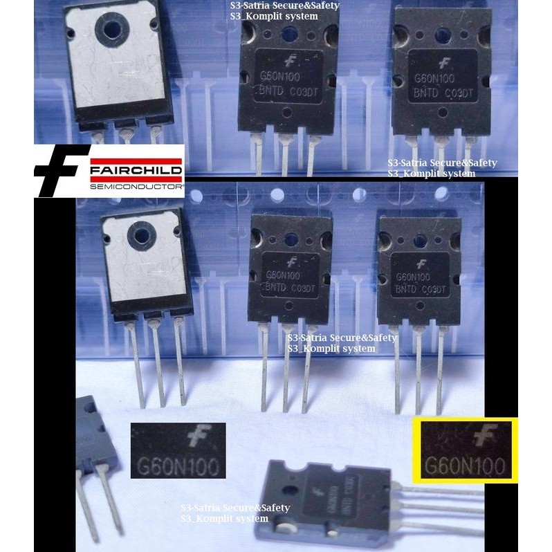 G60N100 BNTD transistor G 60N100 G60N100BNTD FGL60N100BNTD FGL60N100