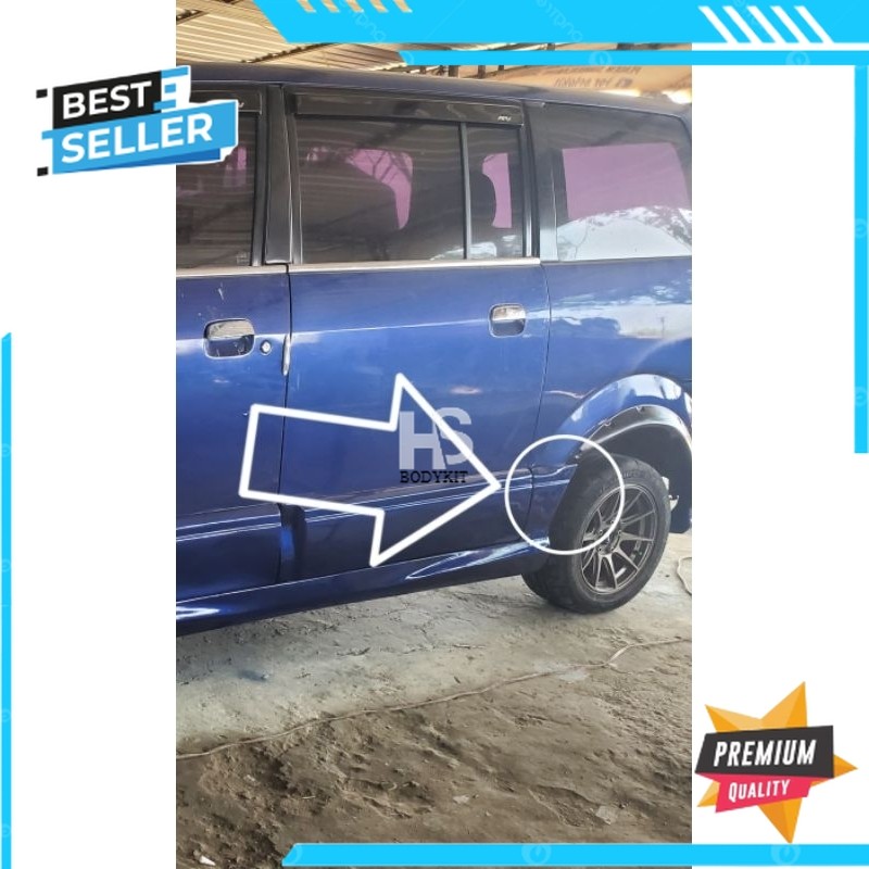 molding pintu apv luxury bagian belakang