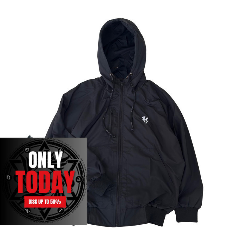 Huskey Clothing - Jaket parasut - Parasut Simple Logo - huskey bali