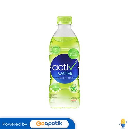 Activ Water Rasa Apple Peach 380 Ml Botol