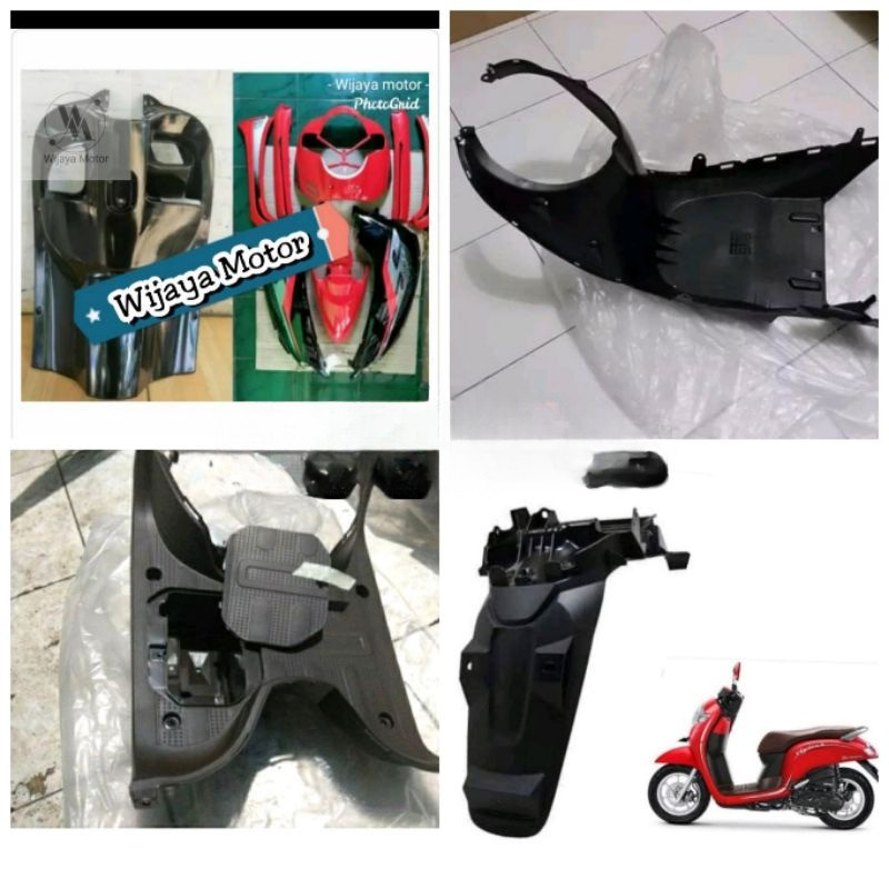 Cover body cover body kasar halus scoopy fi 2018-2020 Scoopy donat Berkualitas