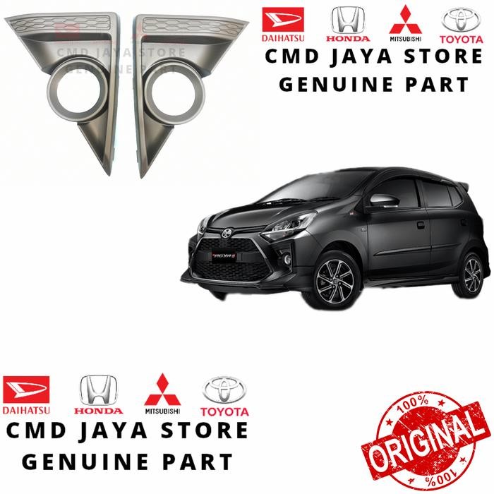 Cover Foglamp Ring Foglamp Toyota Agya 2020-2021 Set Original best