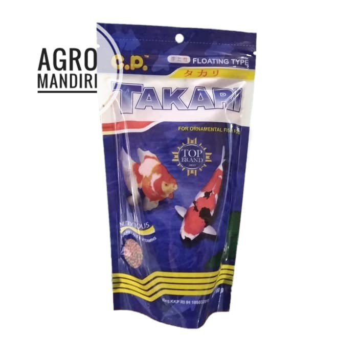 Takari 100 Gram Pelet Pakan 1mm Ikan Hias, Koi & Kura-kura Surabaya