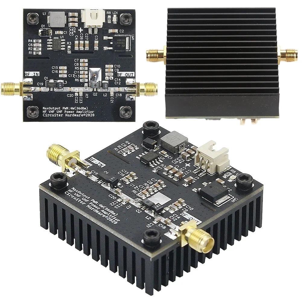 0.5-800MHz VHF UHF RF Power Amplifier HF VHF UHF Transmitter Power Amplifier Module for Ham Radio