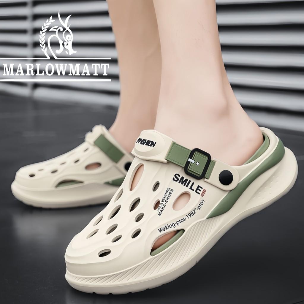 MPH NEW Cross Sandal Pasangan Baru 2025 Sepatu Kepala Besar Sandal Rumah Sol Lembut Anti Selip Anti 