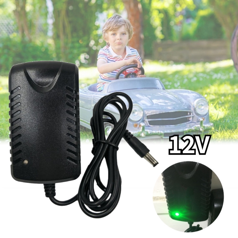 Charger Mobil Mainan 12 Volt Adaptor Mobil Mobilan Charger Aki Mainan Anak Cas