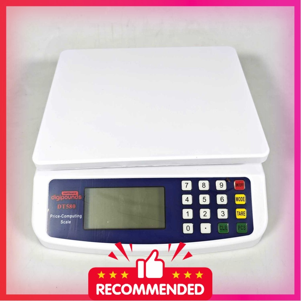 Taffware Digipounds Timbangan Digital Precision LCD Scale Food Plastic - DT580