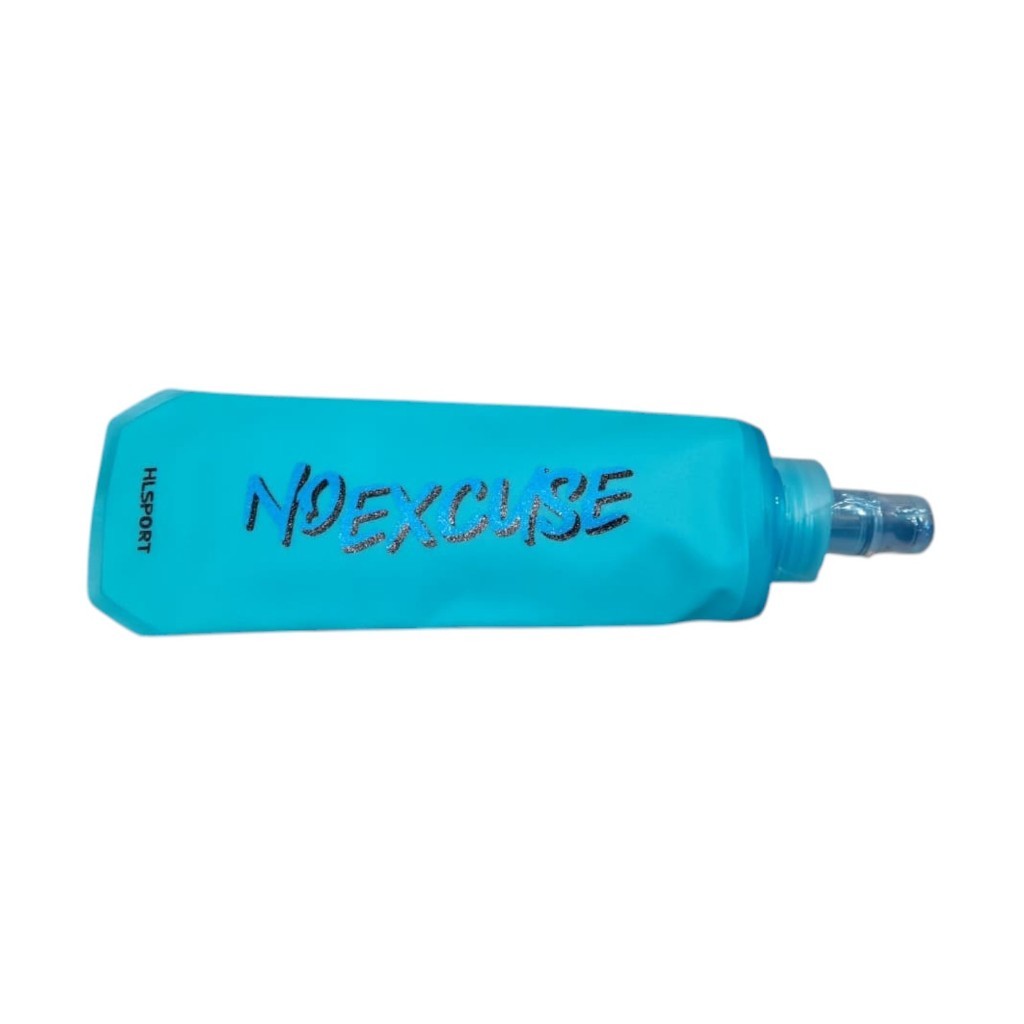 GKAN9 NR99KDM NO EXCUSE Soft Flask Botol air minum lipat lari silicon ringan