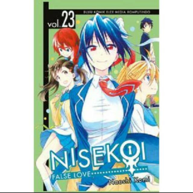 KOMIK SET NISEKOI FALSE OF LOVE 1 SD14 MINUS NO 2