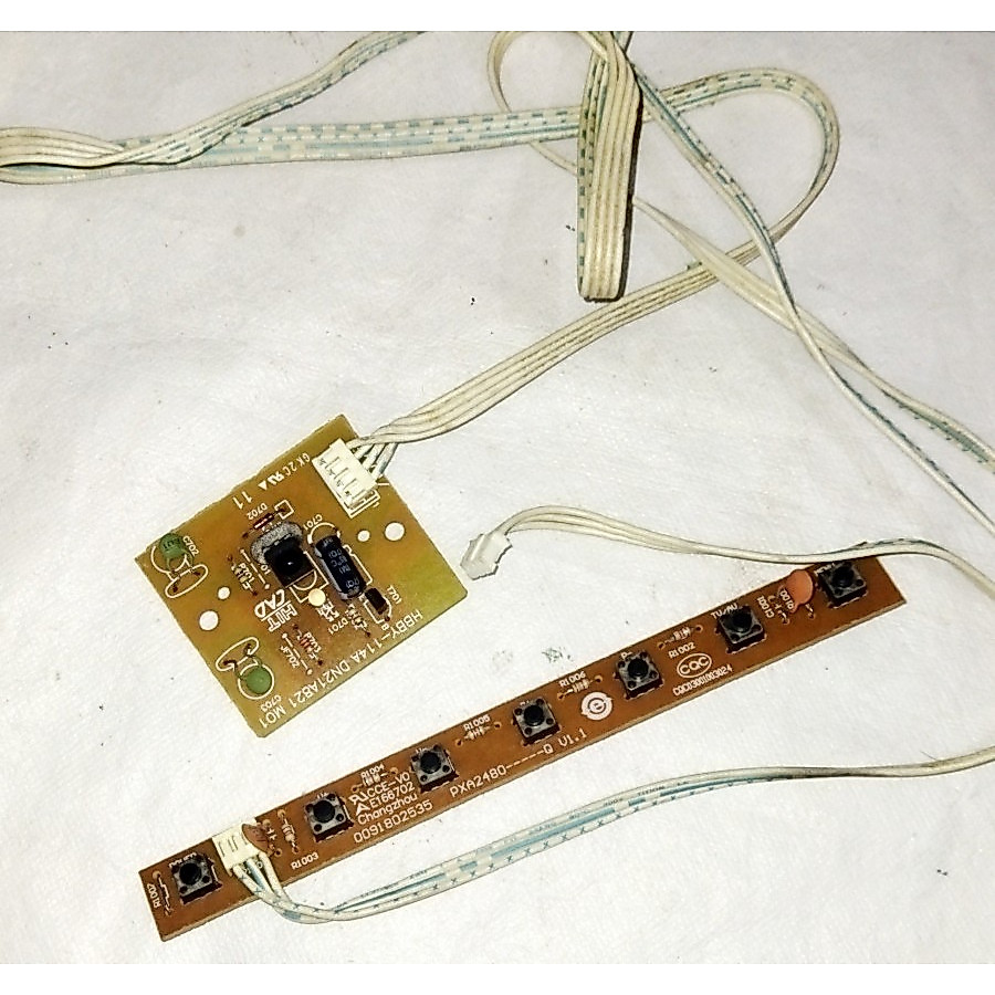 Tombol Menu - IR Sensor Remote TV LCD Polytron PLM 3228 - PLM 32M12 - PLM 32T15 - PLM 32M22