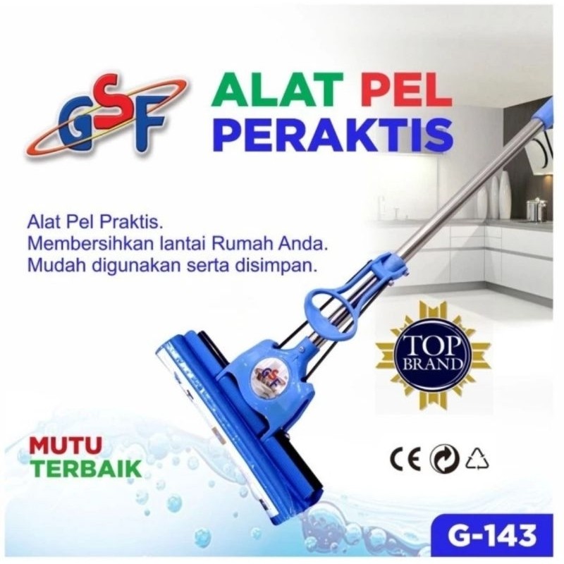 Pel Spons Pva Lantai Tarik Pembersih Busa Magic Tanpa Per GSF