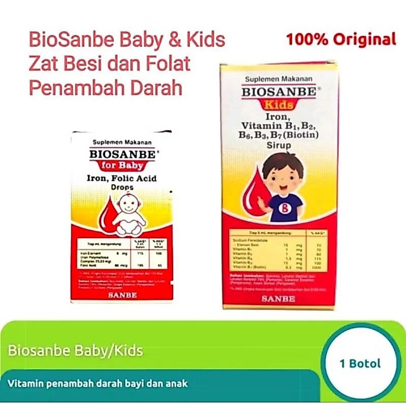 Biosanbe Baby drop  & kids syrup
