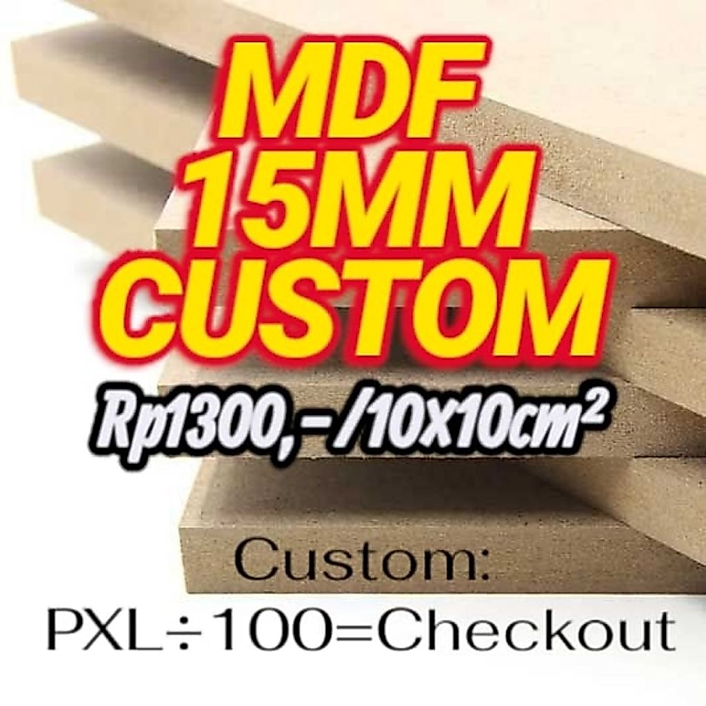 Papan MDF/Papan MDF Custom/Papan MDF 15mm/Papan ambalan