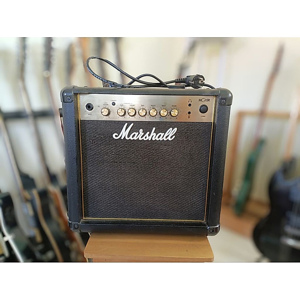 Ampli gitar Kamar ngulik Marshall MG15R gold reverb 8inch normal Fullset Original