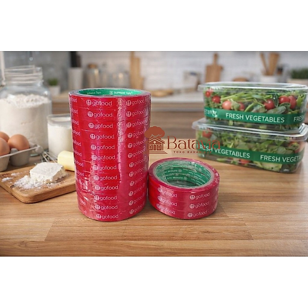 ISOLASI Gofood dan Fresh Vegetables 12MM X 72YARP