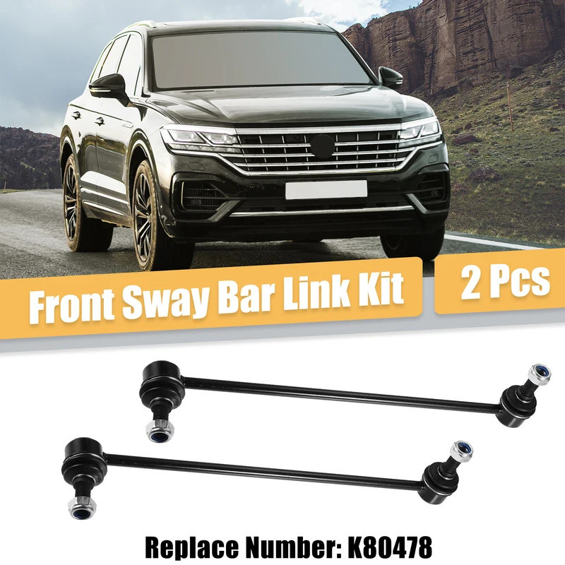 UXCELL 2pcs Link Sway Bar Depan Belakang No.K80478 Stabilizer End Link untuk Audi TT A3