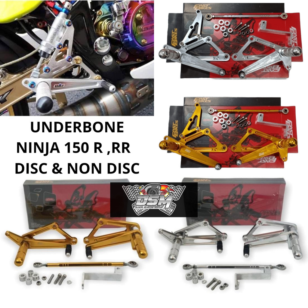 Underbone Step Underbone Ninja 150 R,RR DKT Underbone Ninja R Underbone Ninja RR