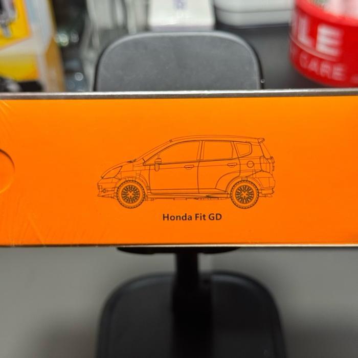 GCD 1/64 honda fit jazz gd3 Blue biru new segel VVHTF