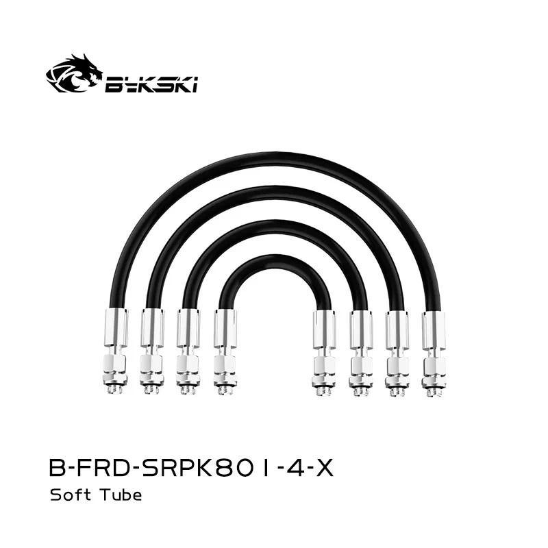 Bykski Fitting+Soft Tube Rotating Union Parker 801 High Pressure Resistant PC Water Cooling for Mini