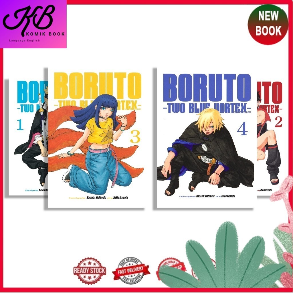 Boruto: Two Blue Vortex (4 book series) - TokoNovelBook