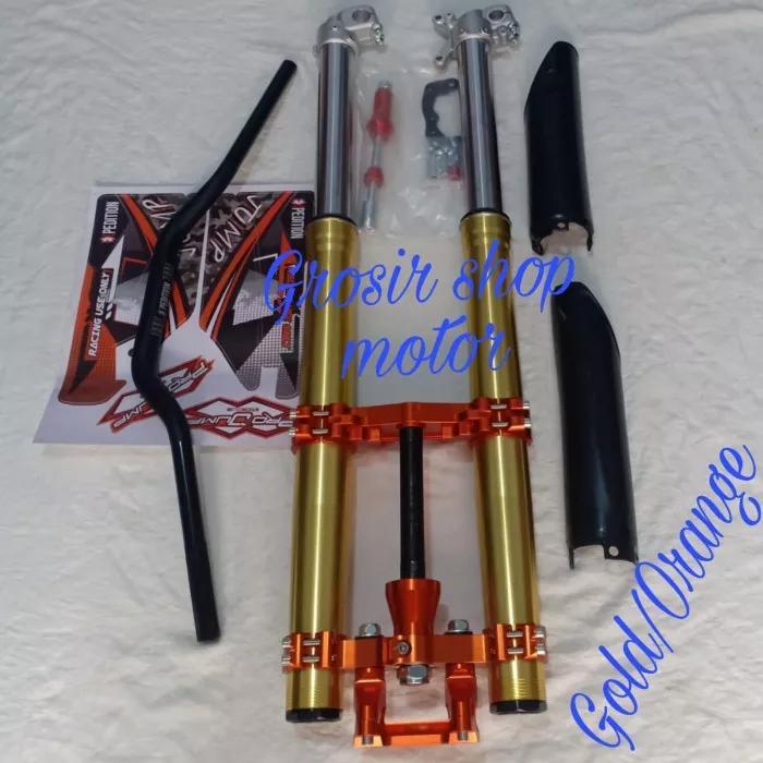 Shock usd real jump expedition Crf 150 Wr 155 Klx 150 Dtracker 150 - gold orange