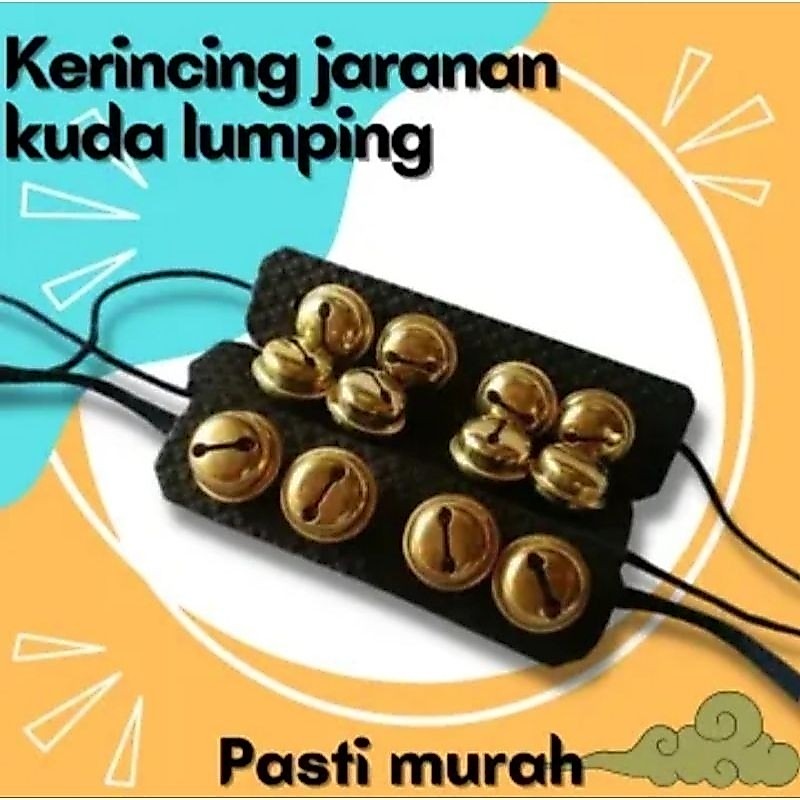 Mainan tradisional kerincing barongan kuda lumping