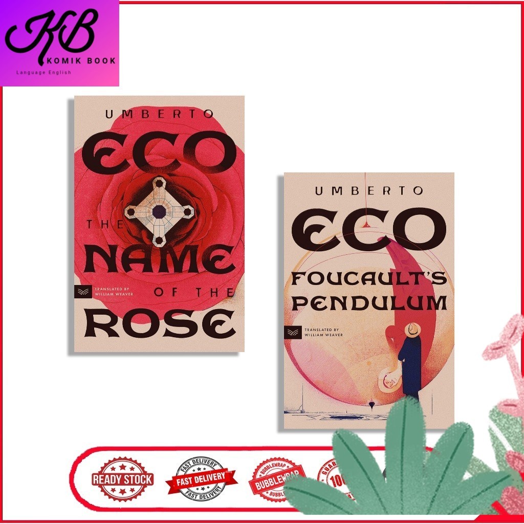 The Name Of The Rose | Foucault's Pendulum by  Umberto Eco
