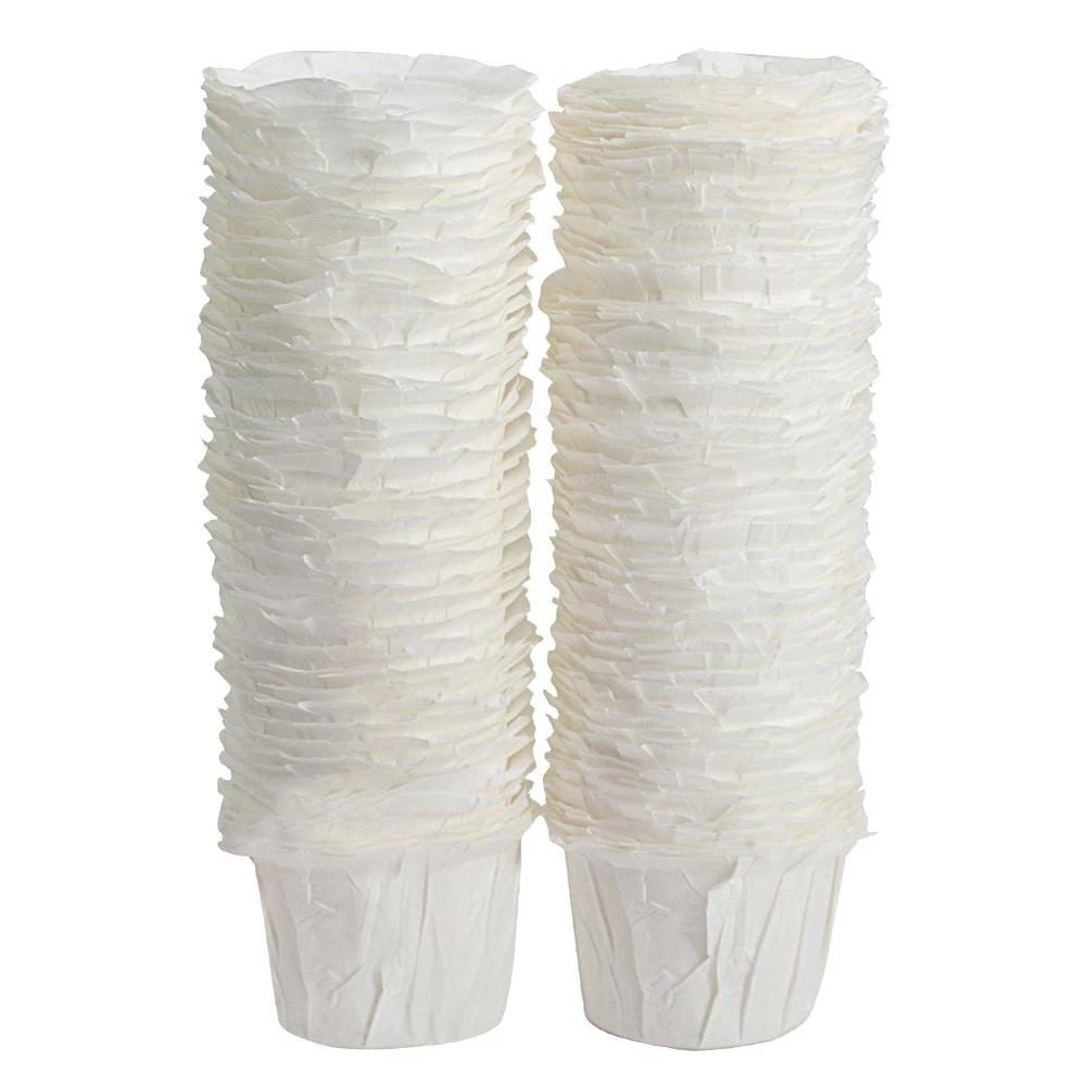 100Pcs Coffee Filter Papers Replacement White Coffee Paper Pod Disposable K Cup Filters Coffee Paper