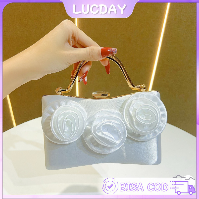 Tas Handbag Rantai Import Elegan untuk Pesta Pernikahan