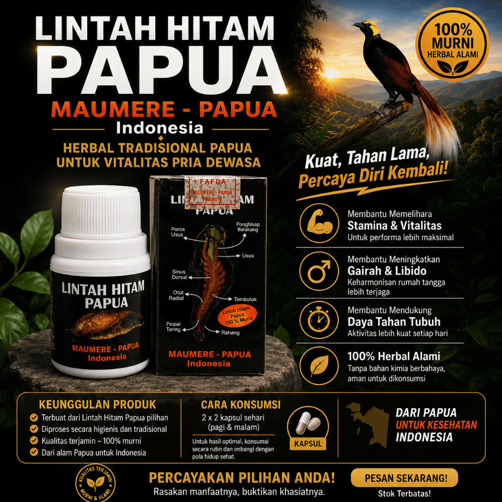 MINYAK LINTAH HILAM ASLI ORIGINAL 100% ~ READY STOK  MINYAK LINTAH HITAM PAPUA MINYAK TRADISIONAL PA