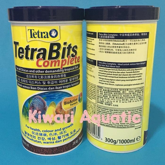 Tetra Bits / TetraBits Complete 300g / 300 gram / 300gr Makanan Discus - 2028