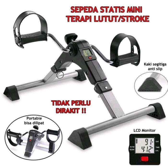 Sepeda Statis Terapi Kaki Sendi Tulang Lutut Stroke