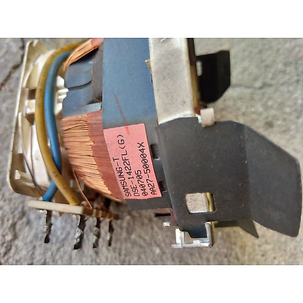 Yoke, konde TV tabung cembung 14inc merk Samsung, leher kecil, normal.
