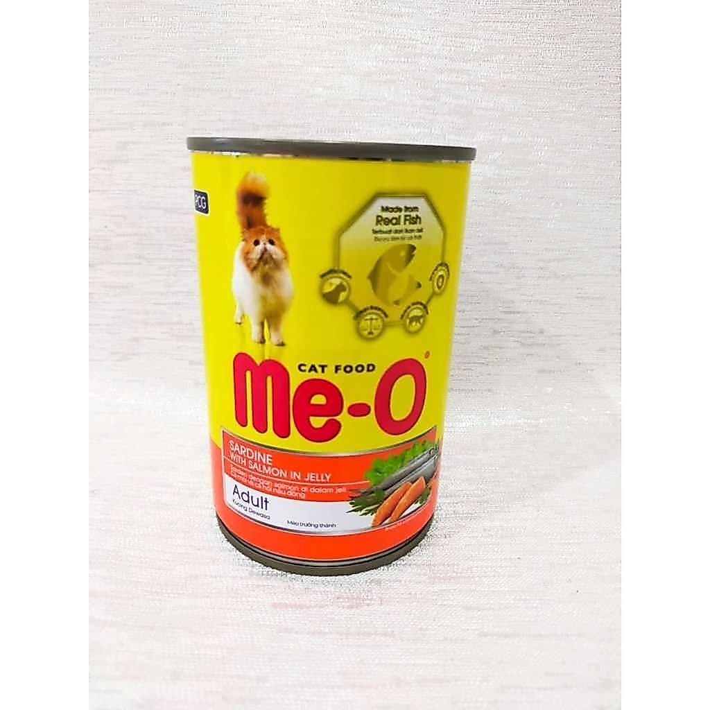 MEO sardine with salmon kaleng 400 gram