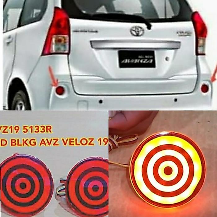 Lampu Reflektor Bemper Belakang Avanza Veloz 2012-2020