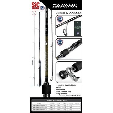 Rod SPINNING DAIWA MAGOI-MX GT
