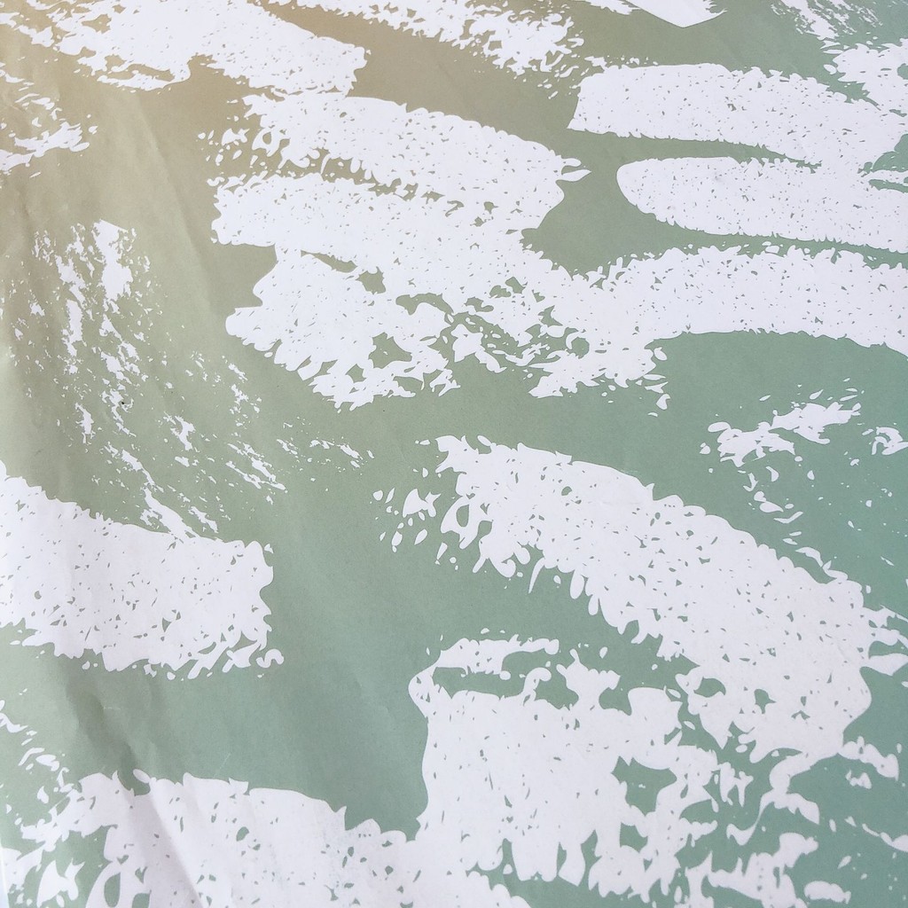 

Kertas Kado Premium Abstrak Hijau Cream