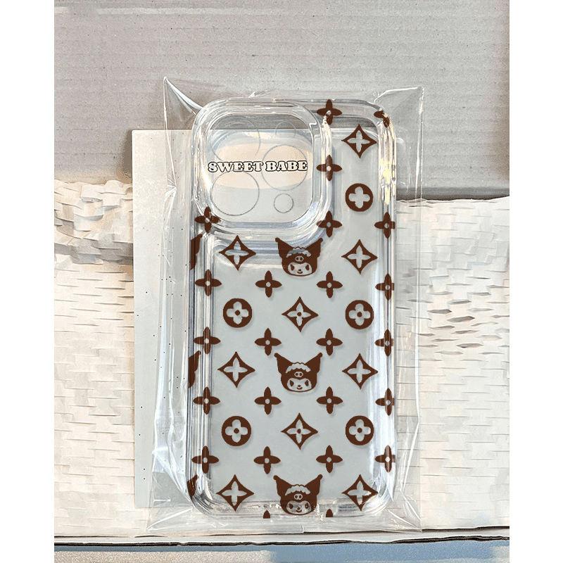 Softcase Pola campuran Kuromi Gucci VIVO pola yang jelas Transparan Anti slip asli VIVO Y5S Y19 Y02T