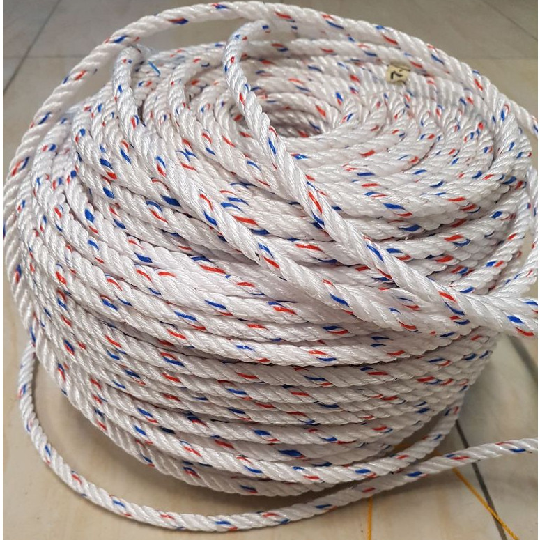 (50 METER) TALI TAMBANG PPD 6MM / TALI IKAT MOBIL / TALI KILOAN  / TAMBANG TRUK / TAMBANG LOSBAK / T