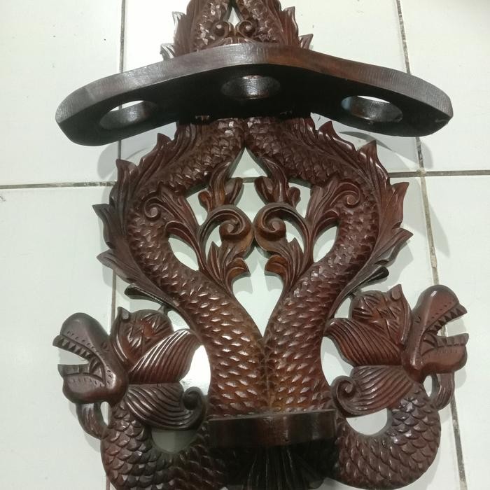 Blawong Keris Isi Tiga Motif Nogo Rojo Kembar XDI II