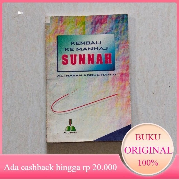 Buku KEMBALI KE MANHAJ SUNNAH Original Bekas