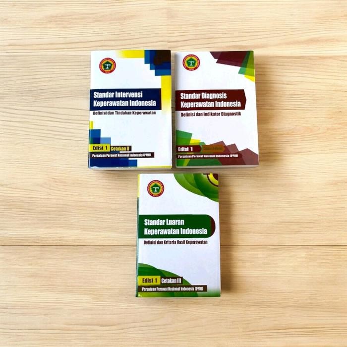 READY Paket 3 Buku Standar Keperawatan Indonesia | SIKI SDKI SLKI | PPNI Edisi 1