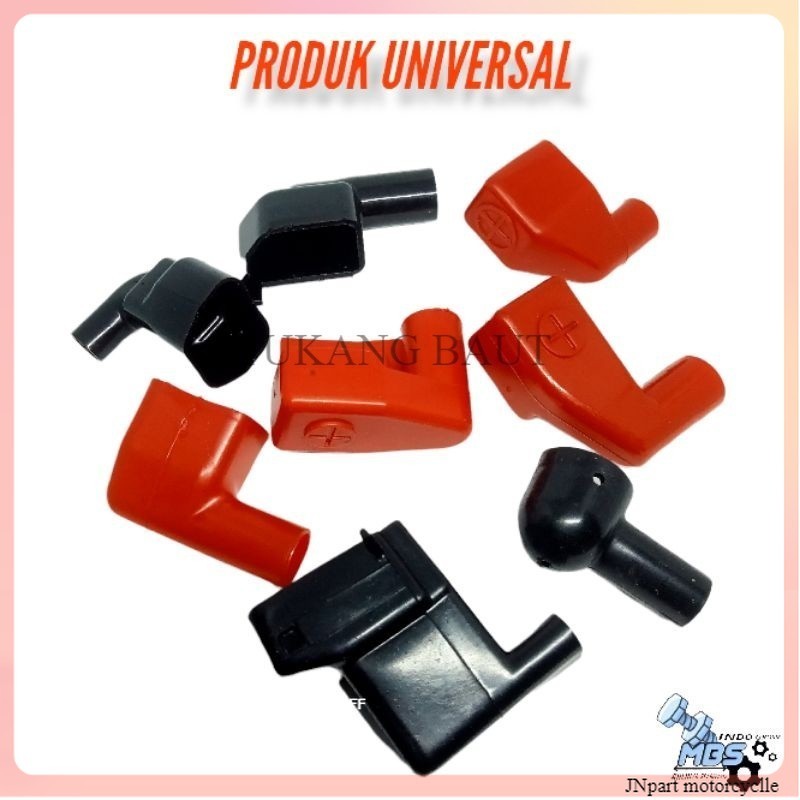 Karet penutup kabel skun kpala aki Karet aki universla motor mobil