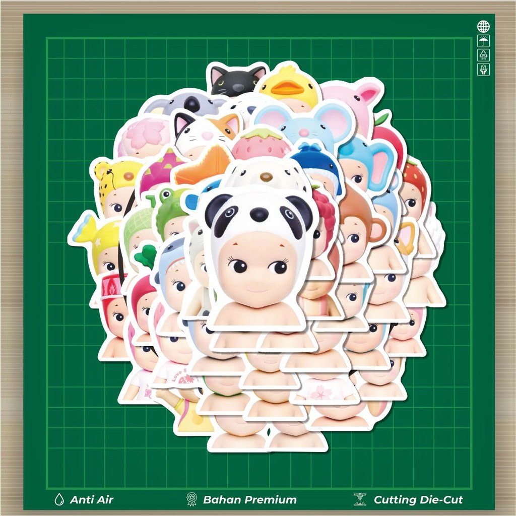

HOT 50 PCS STIKER Stiker Kartun Sonny Stiker Fashion Cars Decal Dingin Kartu Album Custom Vinyl Anti Air- Sticker Aesthetic Buku Journal Koper Casing HP Tablet Laptop Helm Motor Botol Minum