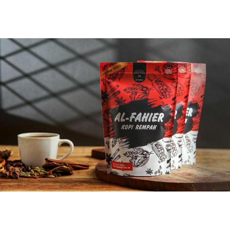 

KOPI BUBUK REMPAH KOPI BUBUK JAHE ASLI Premium BY AL-FAHIER (200GR)