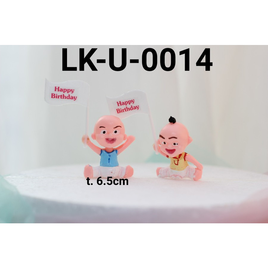 MP-U14 - HIASAN KUE CAKE TOPPER UPIN IPIN(TALK)
