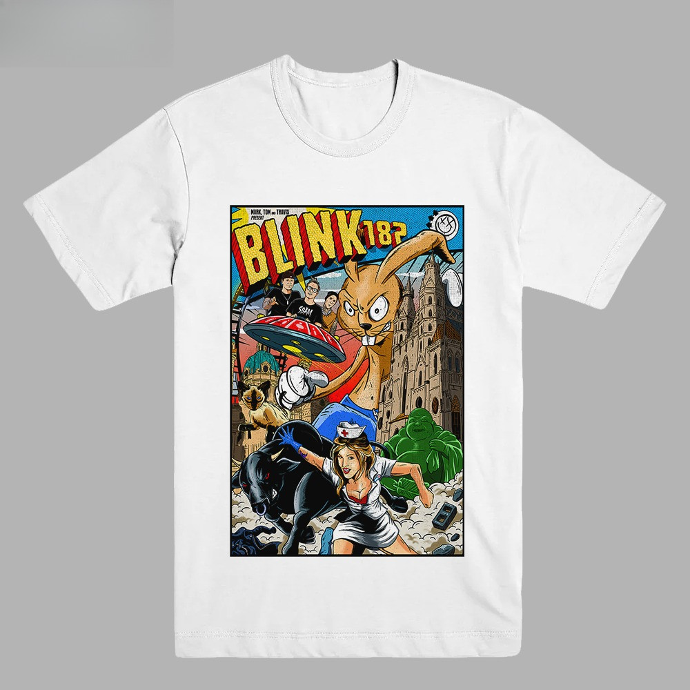 BLINK 182 - INVASION POSTER | T-SHIRT |  BAND MERCH